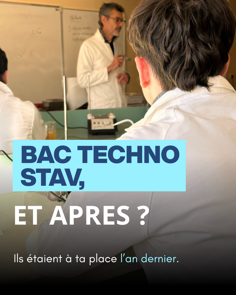 BAC TECHNO STAV, et après ?