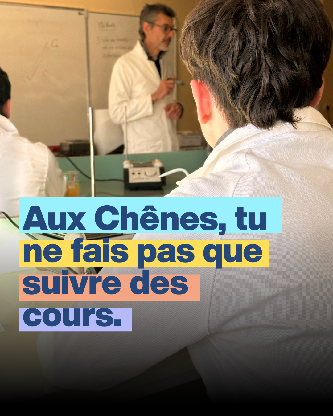 Apprendre autrement aux Chênes