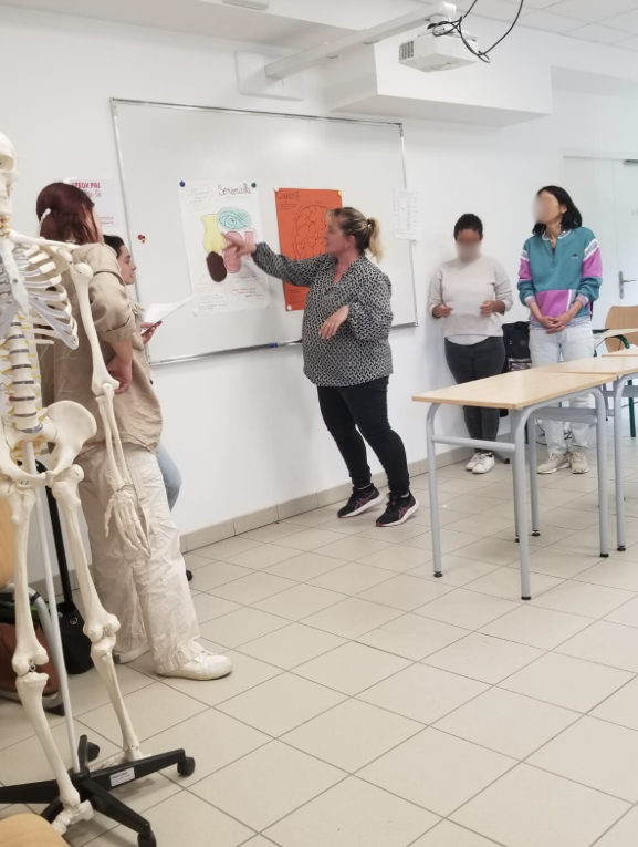 Nos stagiaires AES