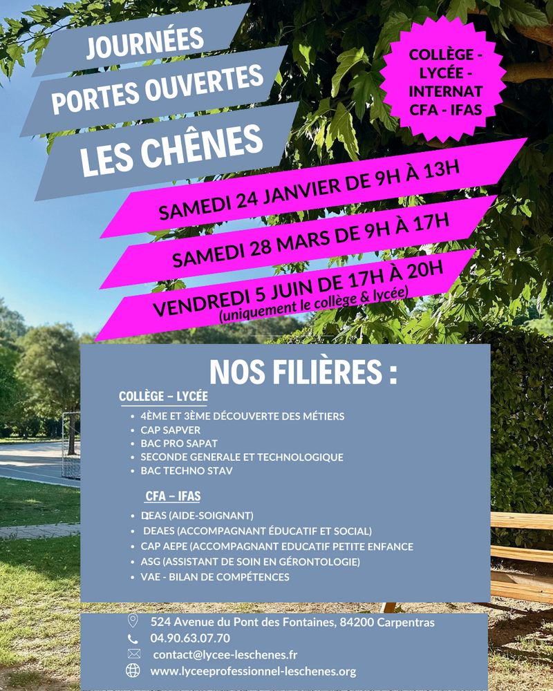 JOURNÉE PORTES OUVERTES ACTE 1