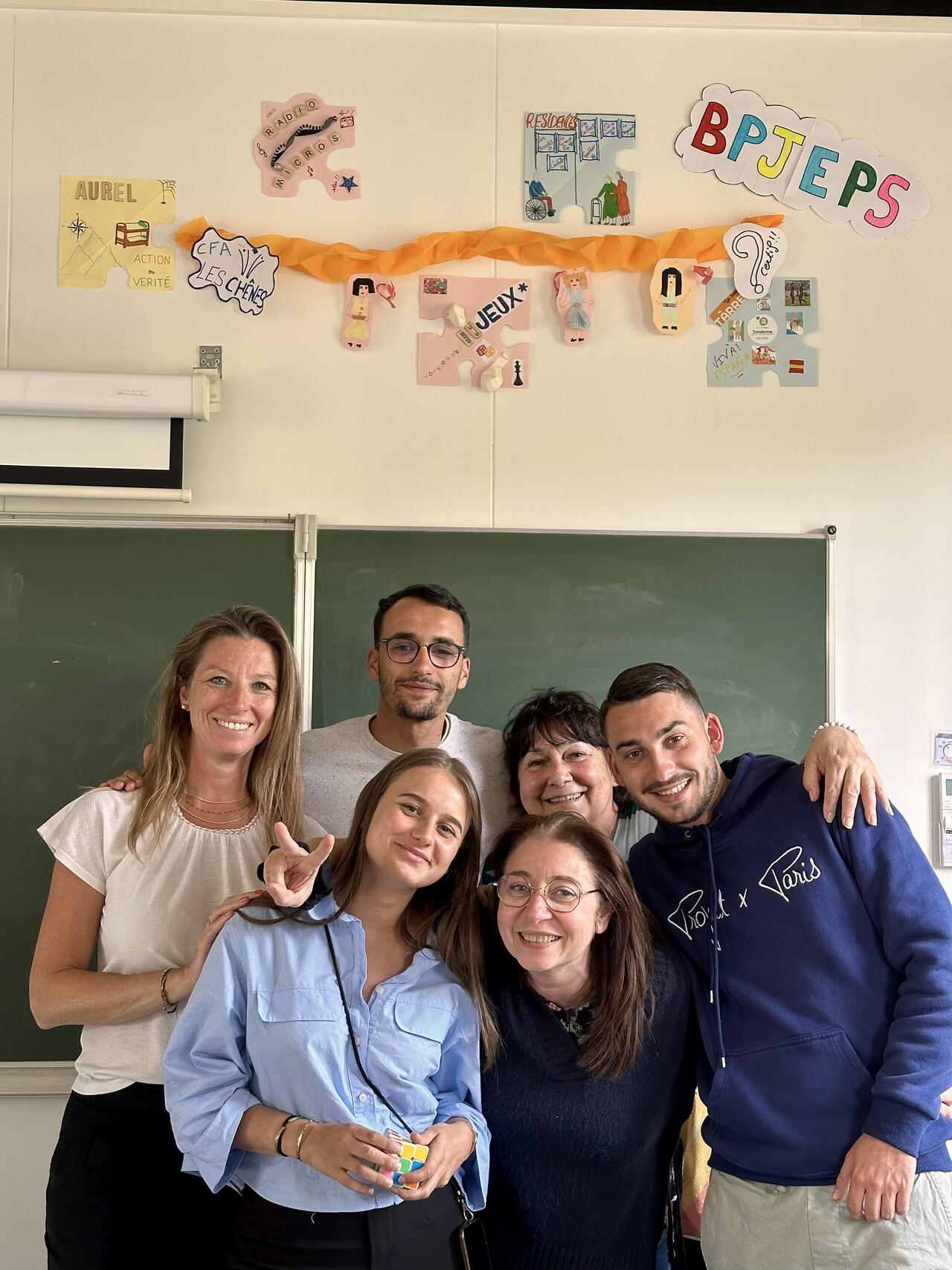 Un puzzle de souvenirs pour nos stagiaires BPJEPS AS