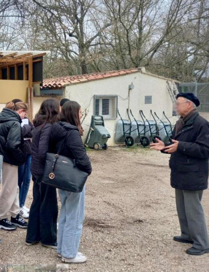 EPI Animal avec les 3èmes à la SPA de Vaucluse