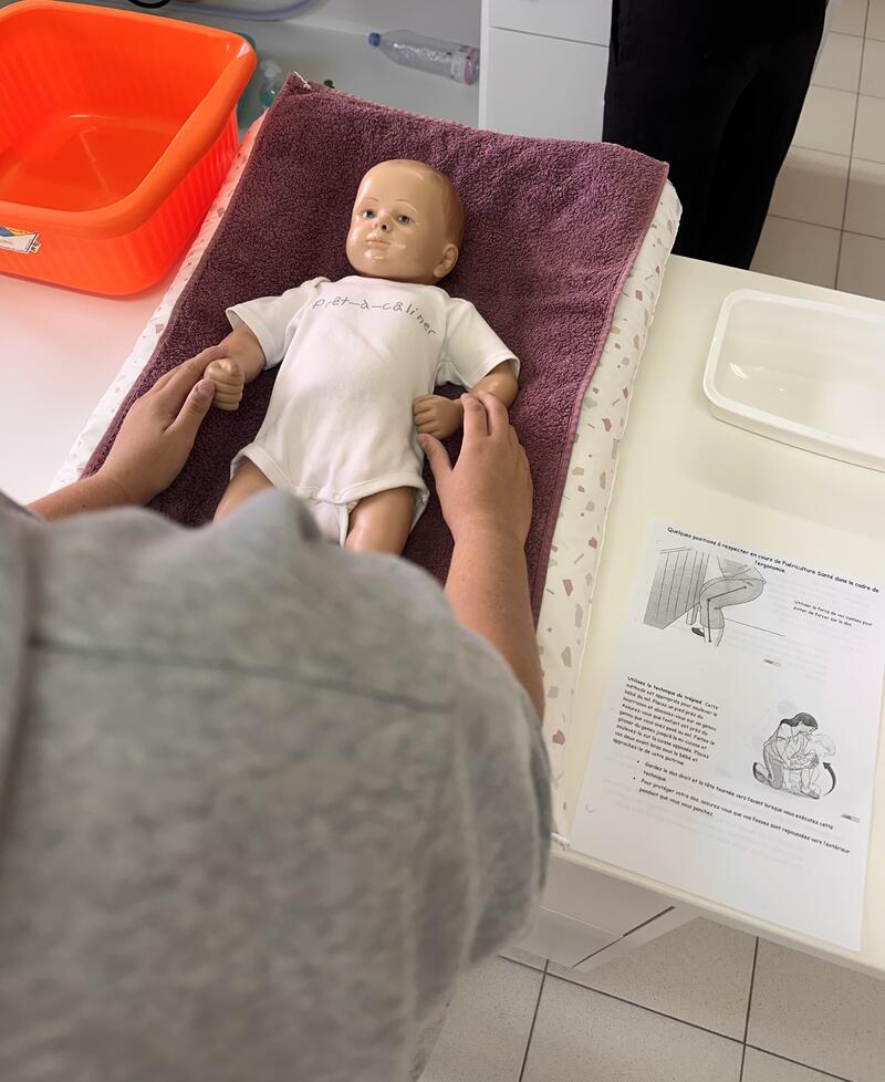 Les bons gestes s’apprennent dès la formation