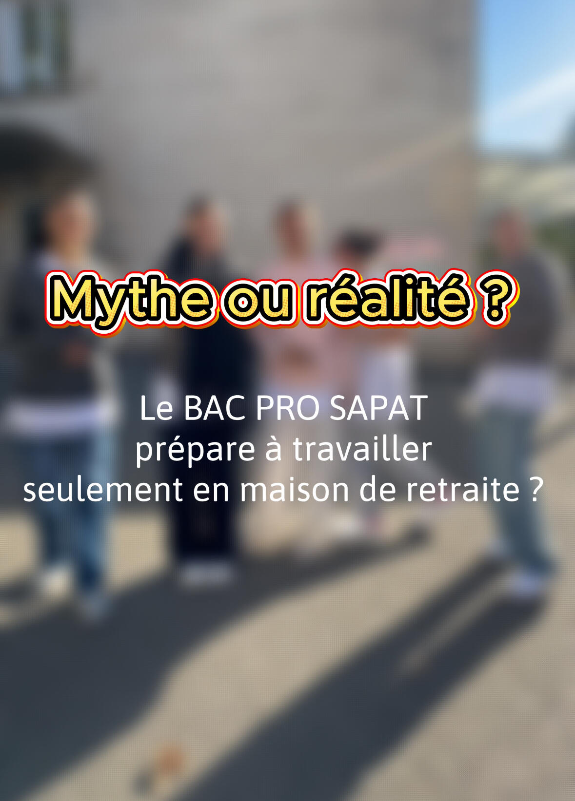 Mythe ou réalité : le Bac Pro SAPAT, bien plus qu’une formation tournée vers les maisons de retraite
