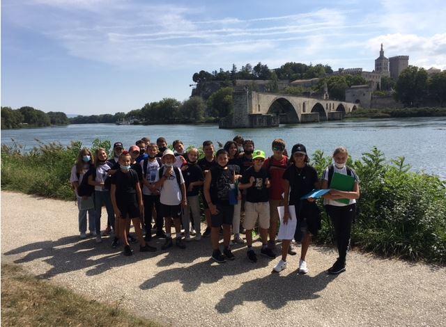 Journée de découverte pleinement réussie en Avignon pour nos 4èmes B