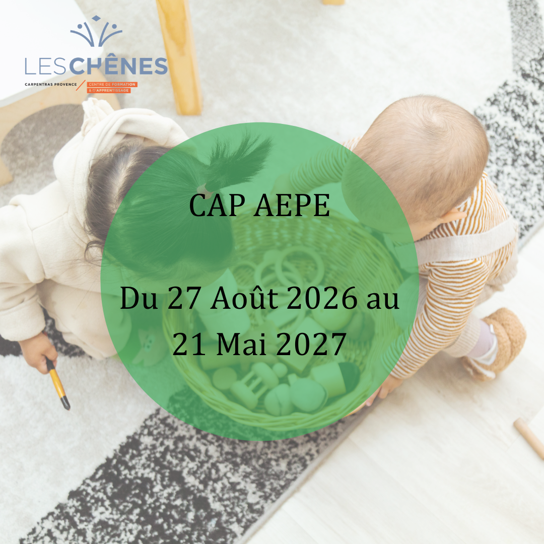 NOUVELLE SESSION FORMATION CAP PETITE ENFANCE