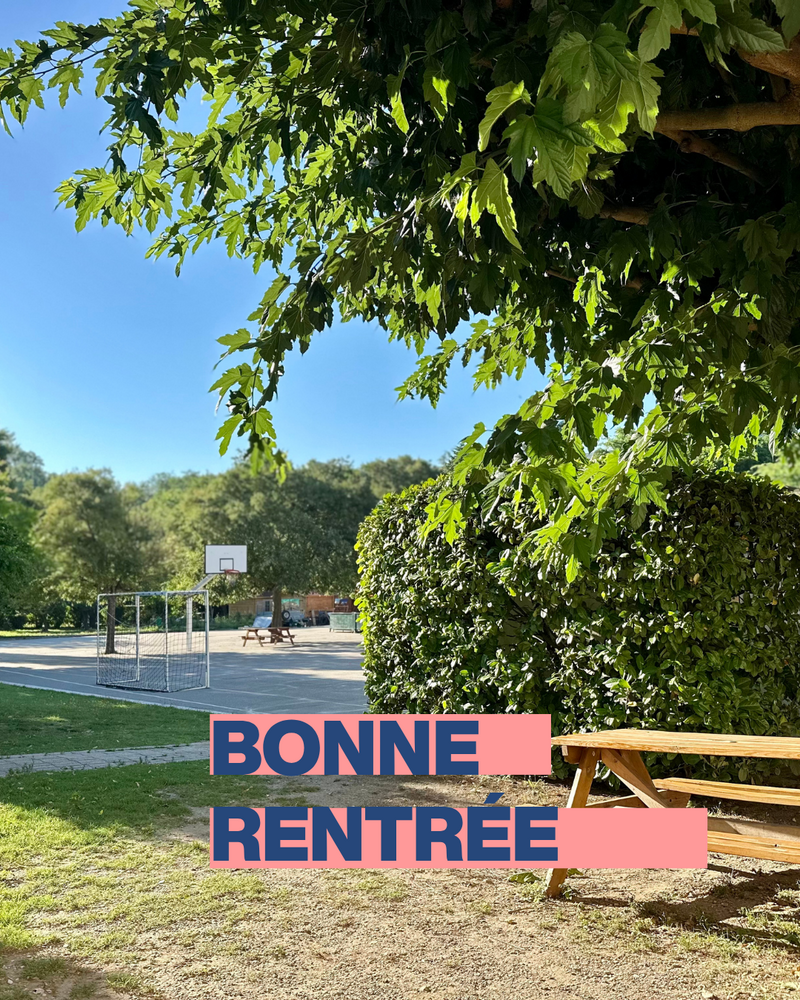 Bonne rentrée à toutes et à tous !