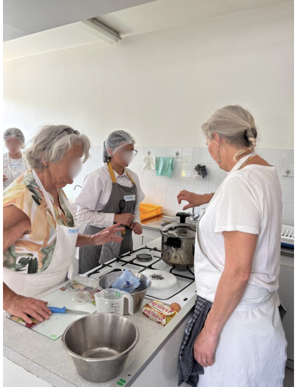 Une belle rencontre entre nos élèves de CAP SAPVER et le centre social Tricadou